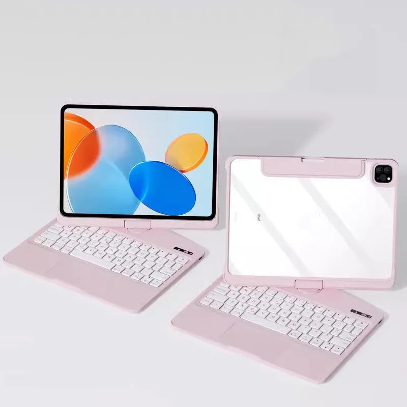 Funda con Teclado Bluetooth para iPad | Touchpad y Giro 360°